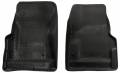 Husky Liners - Husky Floor Liners Front 97-06 Jeep Wrangler Classic Style-Black - Image 1