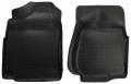 Husky Floor Liners Front 99-07 Silverado/Sierra Standard Cab Classic Style-Black