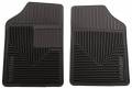 Husky Heavy Duty Front Floor Mats 80-13 Most Sedan Models-Black