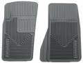 Husky Heavy Duty Front Floor Mats 84-09 Jeep Cherokee/Liberty/Wrangler/Grand Cherokee-Grey