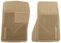 Husky Heavy Duty Front Floor Mats 87-05 Chevy/Dodge/Ford/GMC/Mazda/Mercury/Nissan-Tan