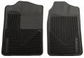 Husky Heavy Duty Front Floor Mats 88-00 Chevy/GMC C&K Models/Tahoe/Yukon-Black