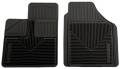 Husky Heavy Duty Front Floor Mats 96-14 Most Van/SUV Models-Black