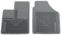 Husky Heavy Duty Front Floor Mats 96-14 Most Van/SUV Models-Grey