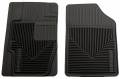 Husky Heavy Duty Front Floor Mats 98-14 Chevy/Lincoln/Pontiac/Toyota/Ford/Chrysler-Black