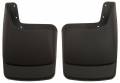 Husky Mud Flaps Rear 03-10 F-250, 350 W/Fender Flares Single Rear Wheels