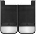 Rubber Rear Mud Flaps 12 Inch w/ Weight Husky Liners