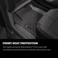 Weatherbeater 2nd Seat Floor Liner 19-20 Silverado/Sierra 1500/2500/3500 HD Double Cab Black Husky Liners