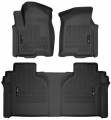 Husky Liners - Weatherbeater Front And 2nd Seat Floor Liners 19-20 Chevrolet Silverado/GMC Sierra 1500/2500 HD/3500 HD Crew Cab Black Husky Liners - Image 4