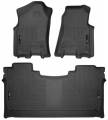 Husky Liners - Weatherbeater Front And 2nd Seat Floor Liners 19-20 Ram 1500 Crew Cab Pickup Black Husky Liners - Image 4