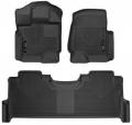 Husky Liners - X-ACT Contour Front And 2nd Seat Floor Liners 17-20 Ford F-250/F-350 Super Duty Crew Cab Black Husky Liners - Image 4