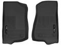 Husky Liners - X-ACT Contour Front Floor Liners 2020 Jeep Gladiator Crew Cab Pickup, 18-20 Jeep Wrangler Black Husky Liners - Image 4