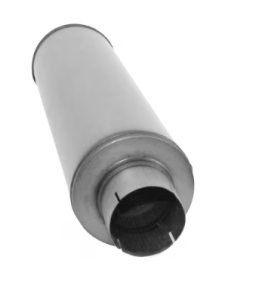 Turbocharged Performance LLC - Stainless Steel Muffler 4" - Image 1
